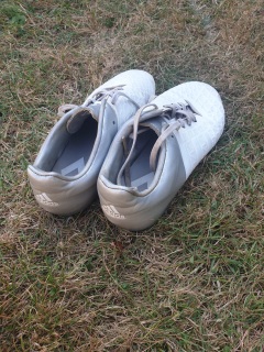 Addidas white boots size 3.5