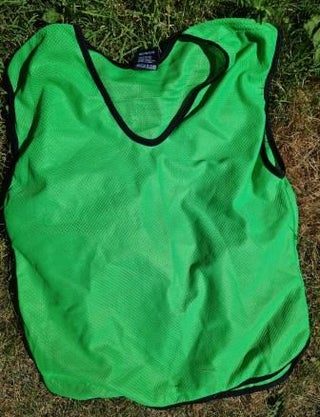 1 youth green bib (managers only)