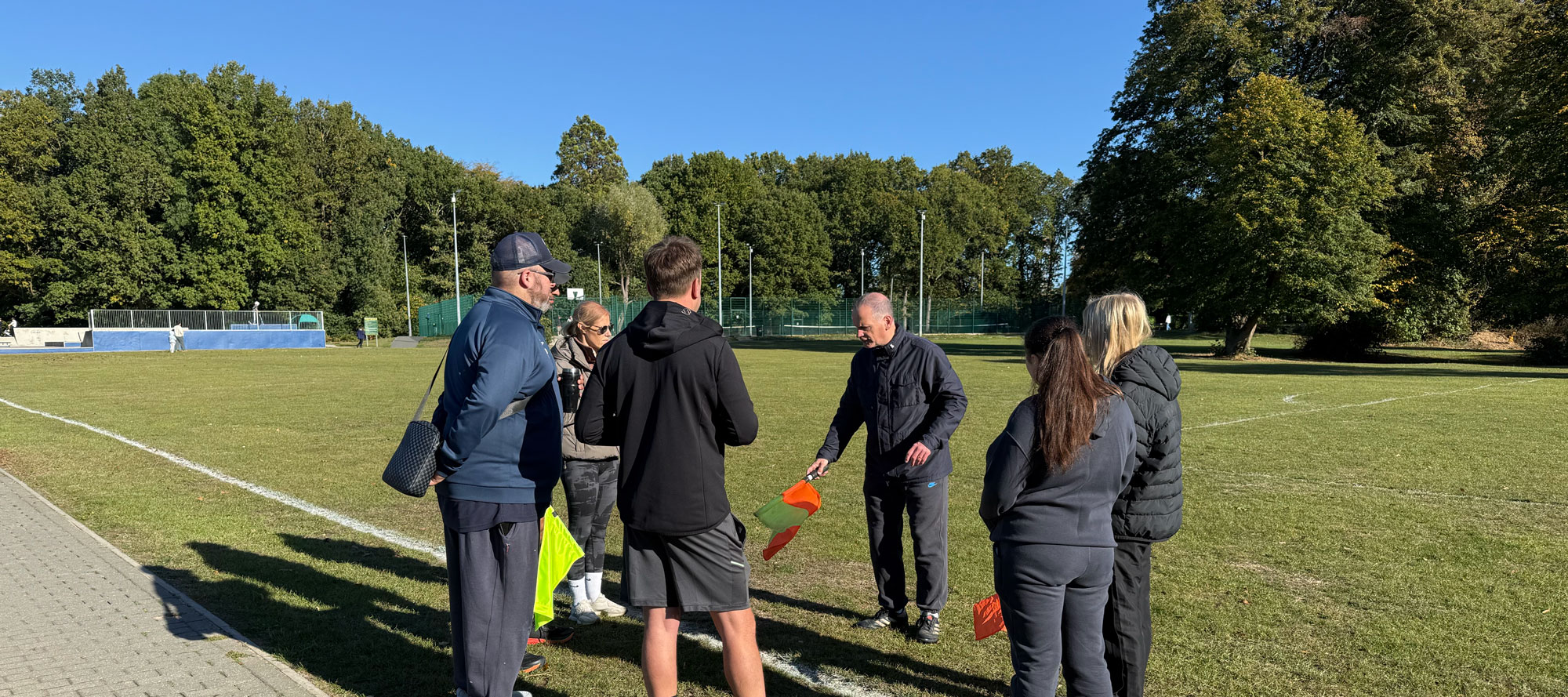 Ref & linesman training at Manor House